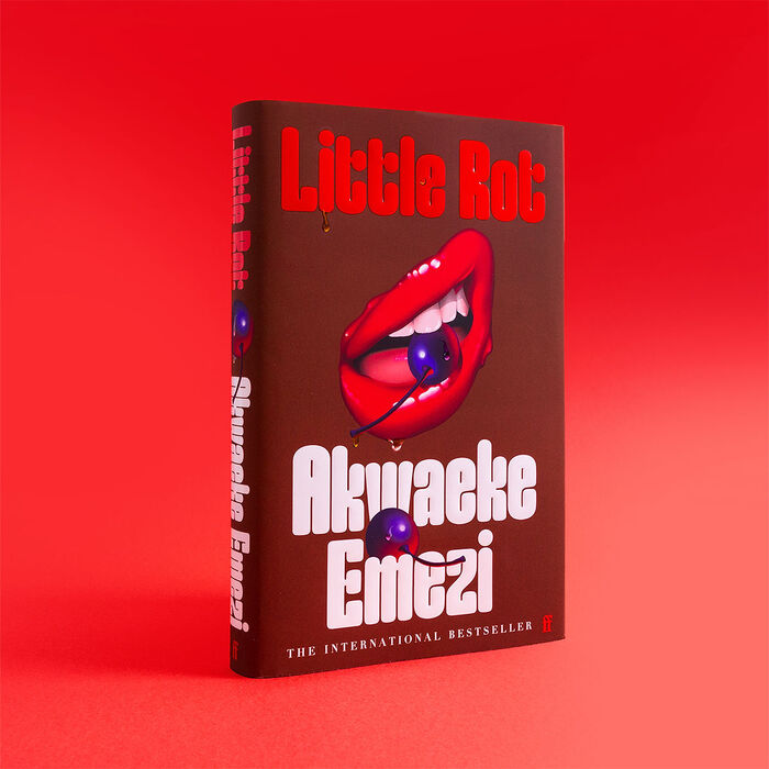 “The international bestseller” is added in caps from a .