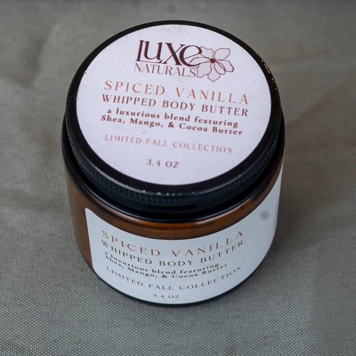 Luxe Naturals logo and packaging 3