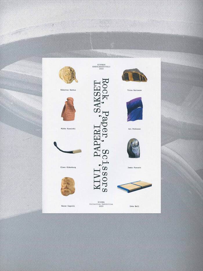 Kivi, paperi, sakset / Rock, Paper, Scissors exhibition catalog 8