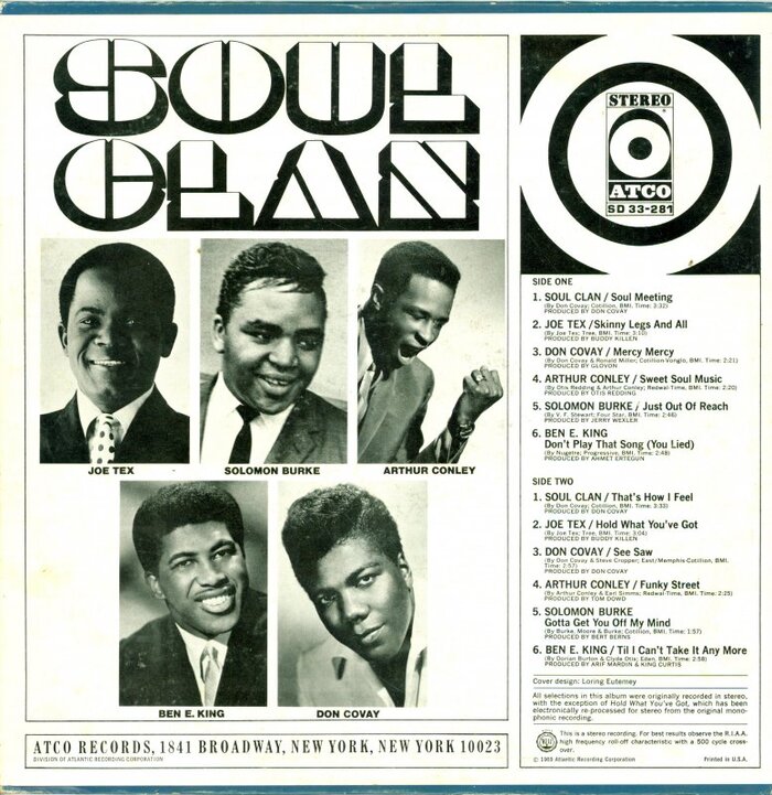 Various Artists – Soul Clan album art 2