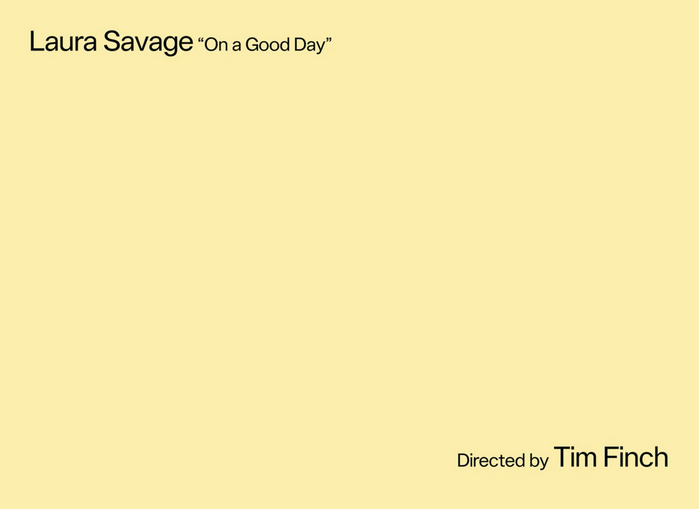 Laura Savage – “On A Good Day” music video titles 4