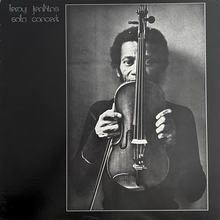 Leroy Jenkins –<cite> Solo Concert </cite>album art