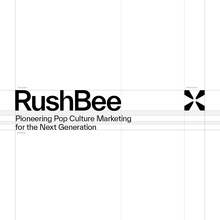 RushBee brand identity