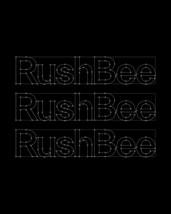 RushBee brand identity 6