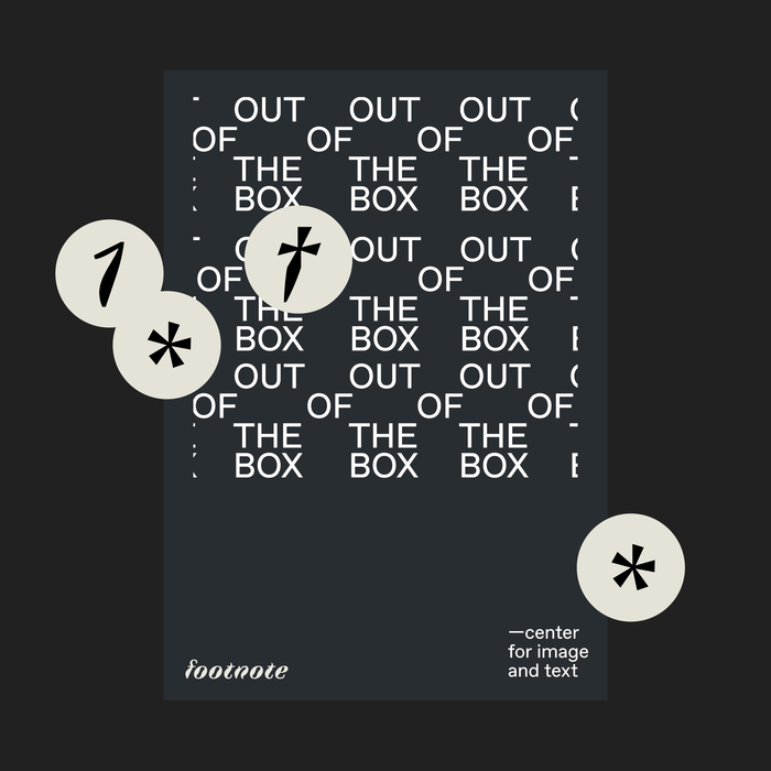 Footnote – Center for Image and Text 6