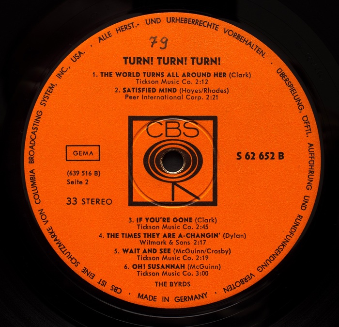 Record label – Germany version
