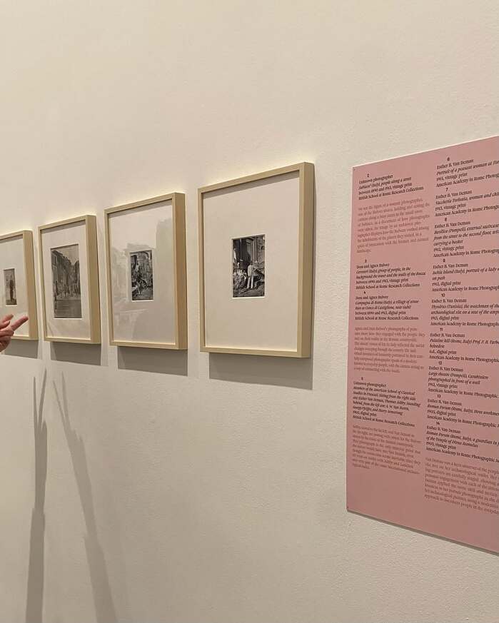 Women &amp; Ruins exhibition, American Academy in Rome 11