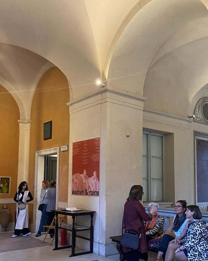 Women &amp; Ruins exhibition, American Academy in Rome 12