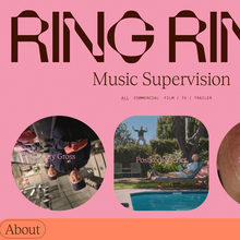 Ring Ring website