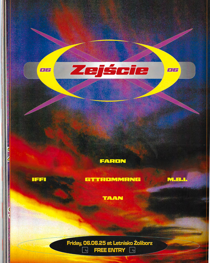 Zejście label event poster 1