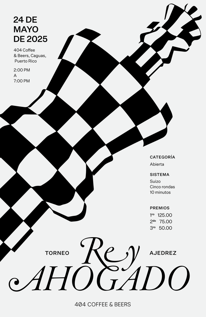 Poster for the Rey Ahogado tournament