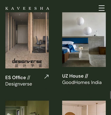 Kaveesha Shah website