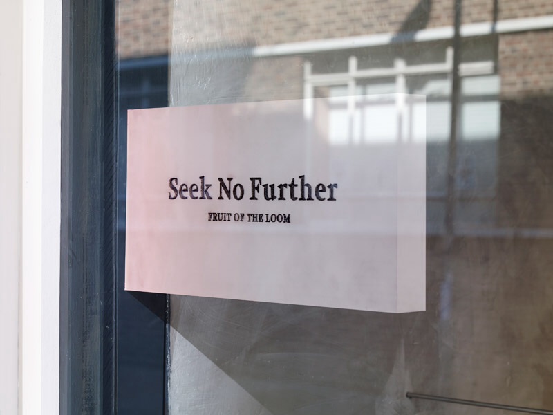 Seek No Further - Fonts In Use