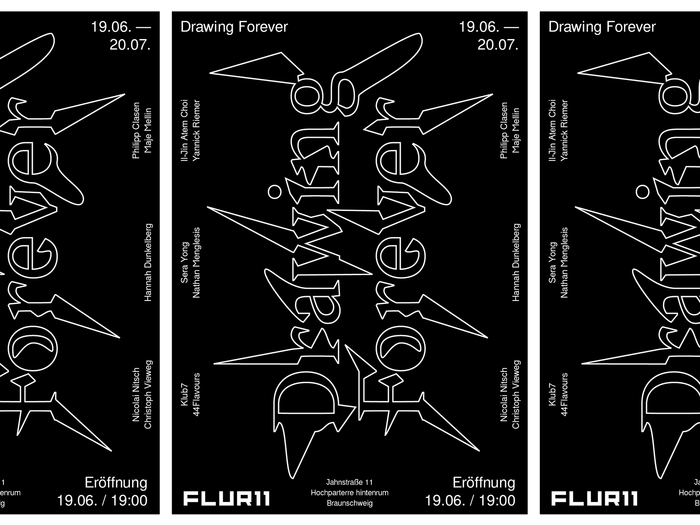 Drawing Forever exhibition poster 2