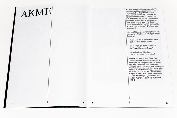 AKME exhibition flyer and catalogue 4