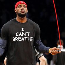 “I Can’t Breathe” NBA player protest shirts