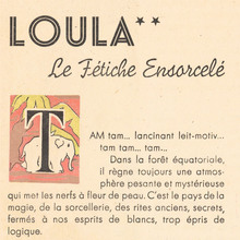 <cite>Loula – Le fétiche ensorcelé</cite>