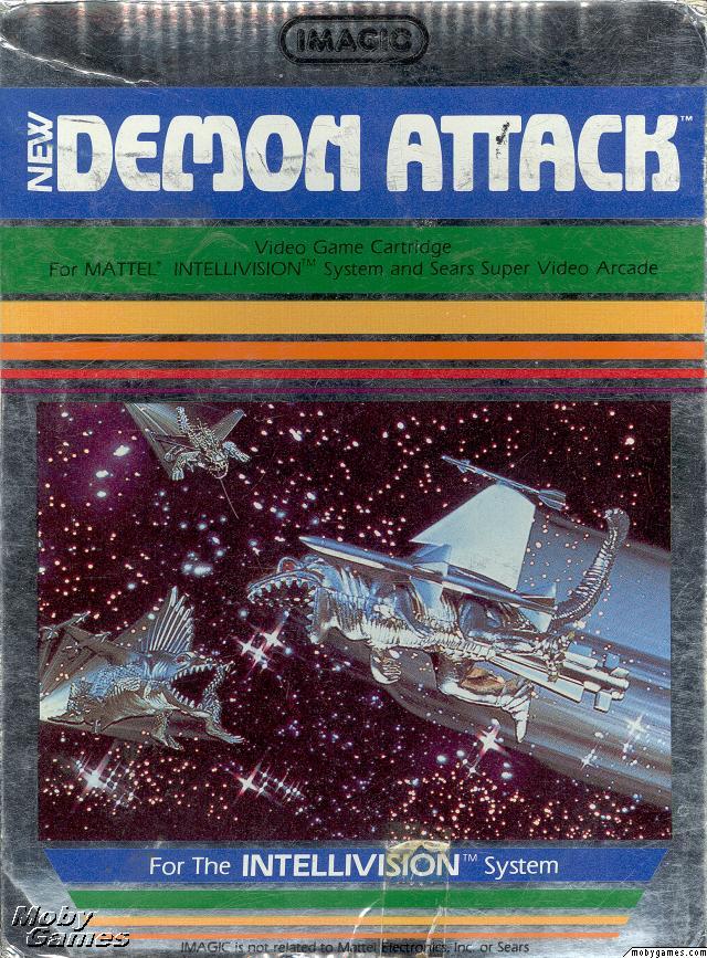 Imagic’s New Demon Attack video game 1