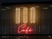 Don Café neon sign