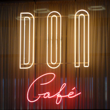 Don Café neon sign