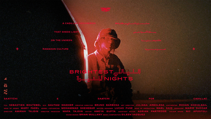 Brightest Nights campaign by Cadillac 1