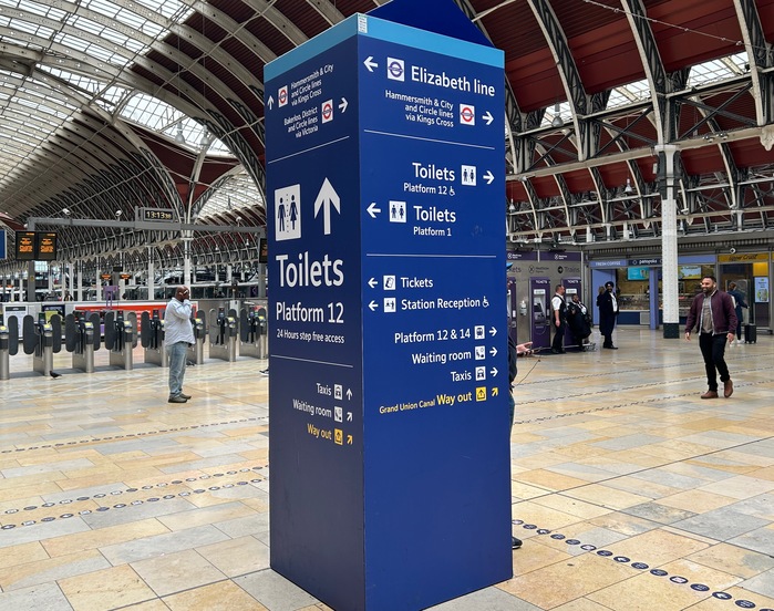 Photograph taken at Paddington Station on 29 May 2025