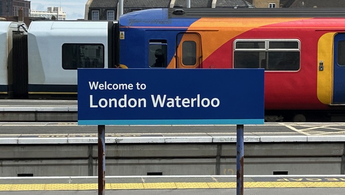 Photograph taken at Waterloo Station on 29 May 2025