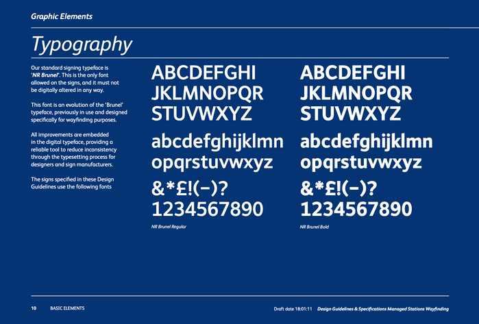 Network Rail’s design manual Managed Stations Wayfinding, developed by Steer Davies Gleave, 2010