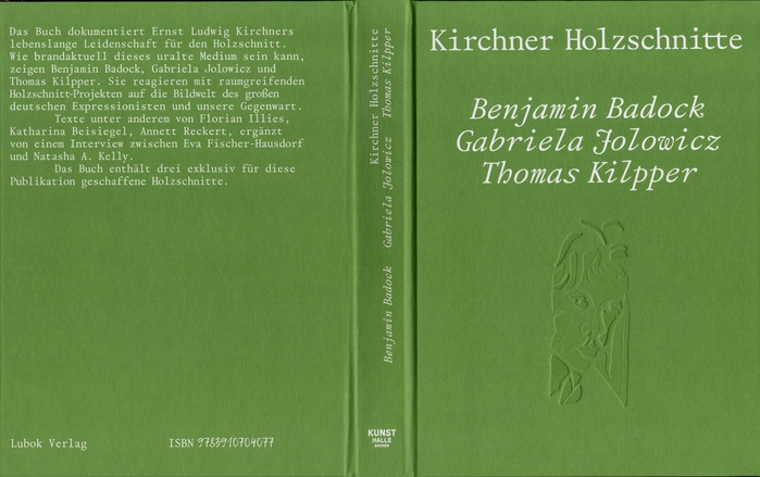Kirchner Holzschnitte exhibition catalog, Kunsthalle Bremen 1
