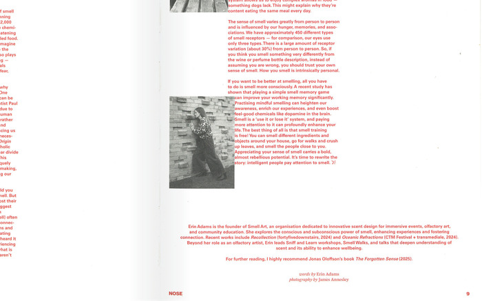 Nose magazine, issue 01, &ldquo;Top Notes&rdquo; 5