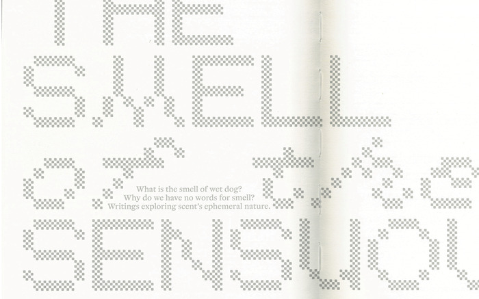 Nose magazine, issue 01, &ldquo;Top Notes&rdquo; 8