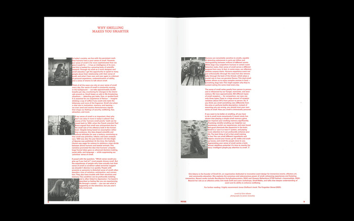 Nose magazine, issue 01, &ldquo;Top Notes&rdquo; 4