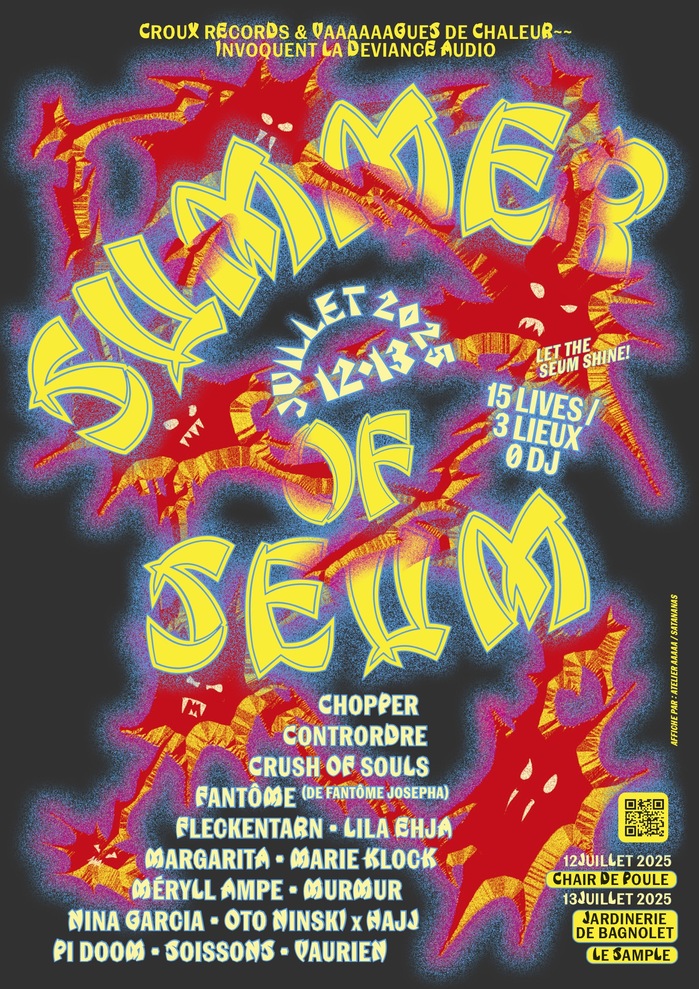 Summer of Seum festival posters 1