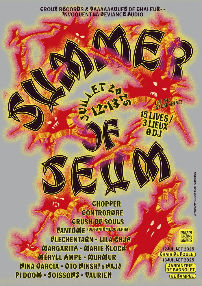 Summer of Seum festival posters 3
