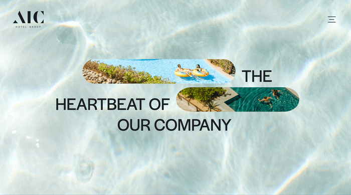 AIC Hotel Group website 6