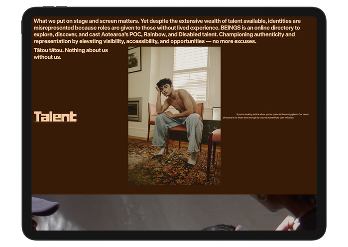 BEINGS website 2