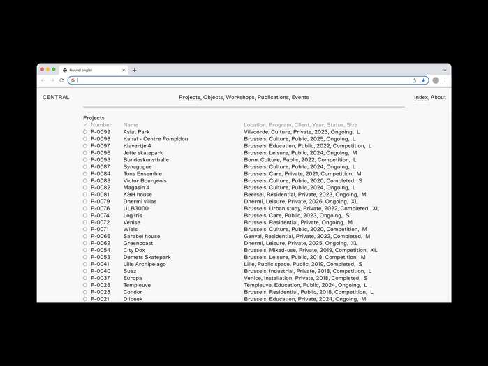 CENTRAL office for architecture and urbanism 2