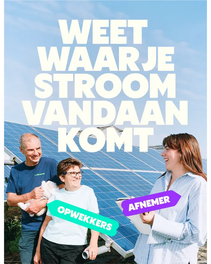 “Know where your electricity is coming from”