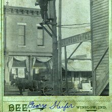 Charles W. Bee cabinet card