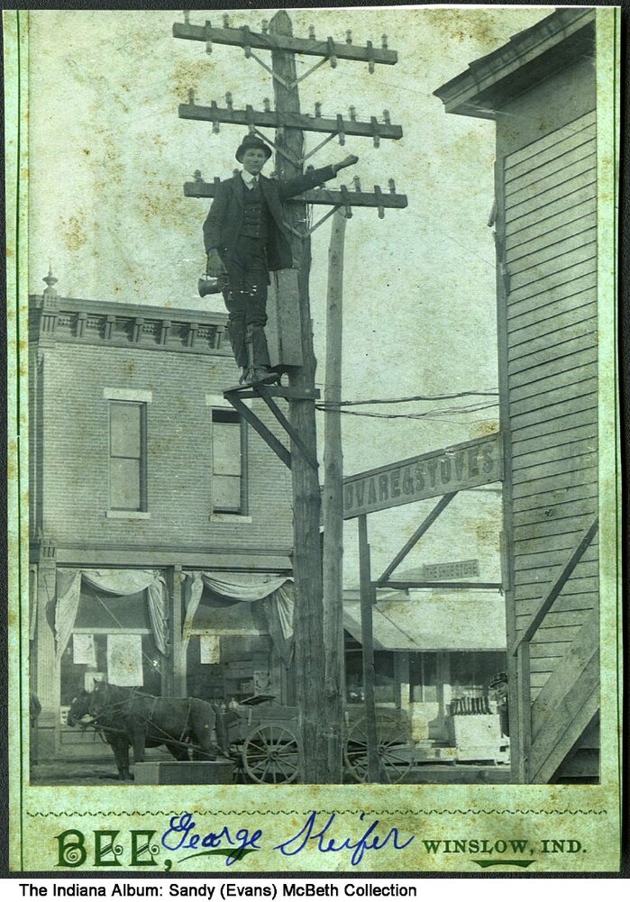 Charles W. Bee cabinet card