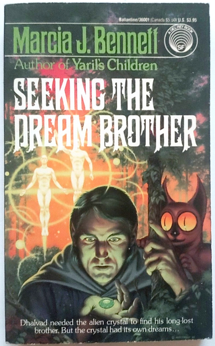Seeking the Dream Brother, front cover. The cover art is by David B. Mattingly.