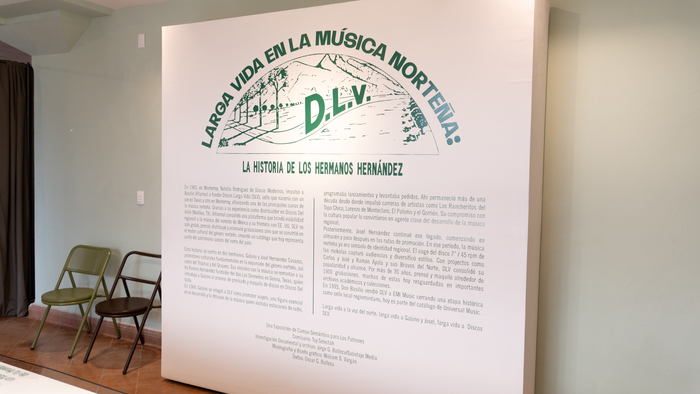 Discos Larga Vida exhibition at Los Patrones 6