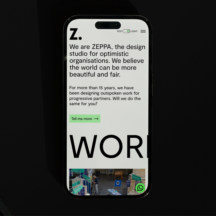 Zeppa website 1