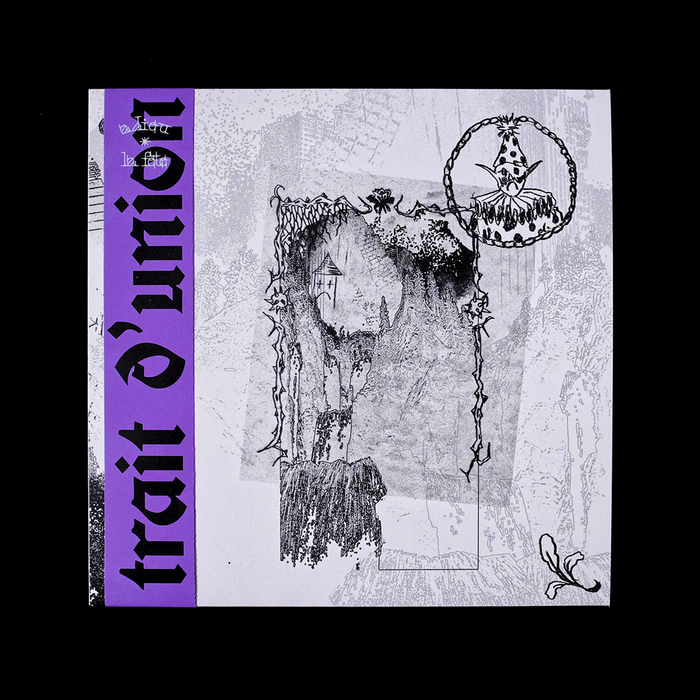 trait d’union – adieu la fête album art 1