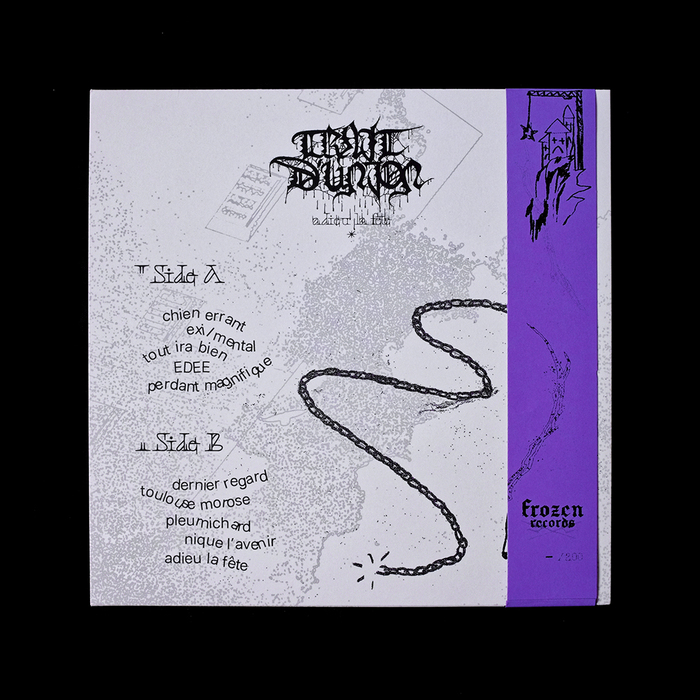 trait d’union – adieu la fête album art 2