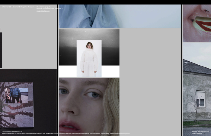 Viktor Hor portfolio website 4