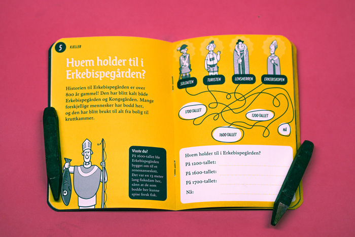 Oppdag Nidarosdomen booklets 5