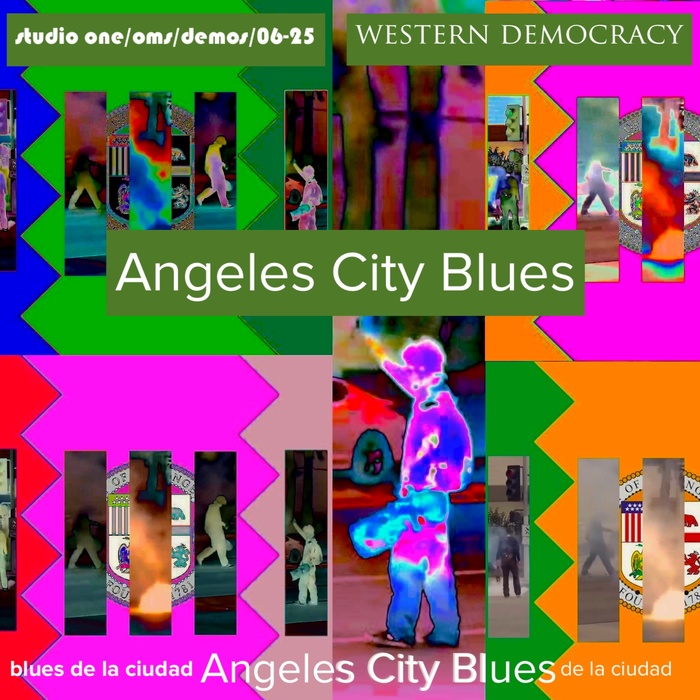 Western Democracy – “Angeles City Blues” single cover 1