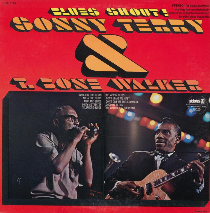 Sonny Terry &amp; T-Bone Walker – Blues Shout! album art