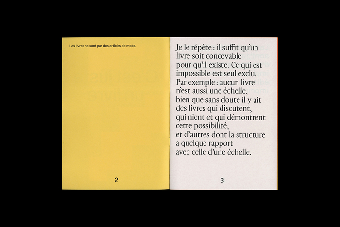 C’est juste un livre 2